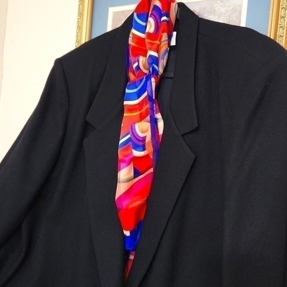 100% Wool Blazer Vintage Royal Button Alfred Dunnner Luxury Office Elegant - Picture 2 of 10